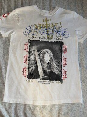 Drain Gang Beautiful Martyr tour tee